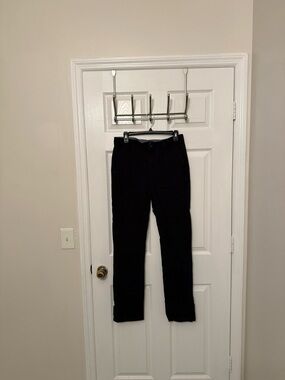 Zoo York Black Chinos - Slim Straight Cut